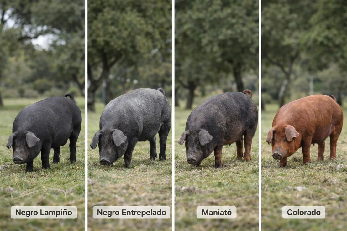 Jamón gran reserva con vetas elegantes