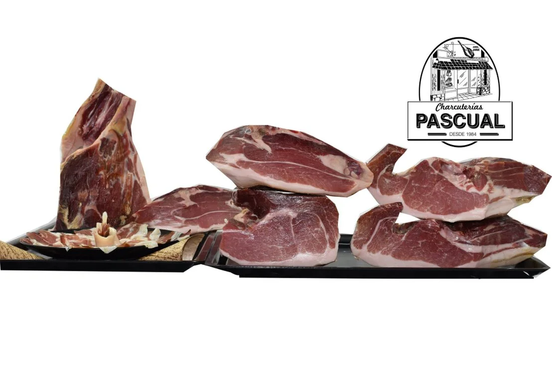 Jamón ibérico deshuesado y envasado