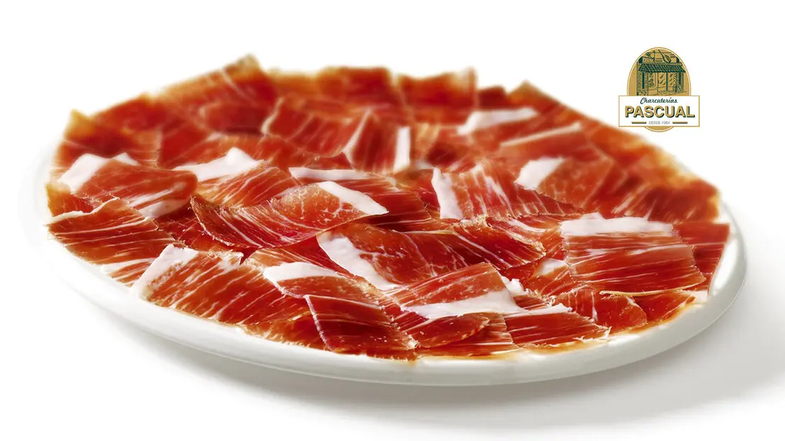 Conos y bandejas de jamón ibérico