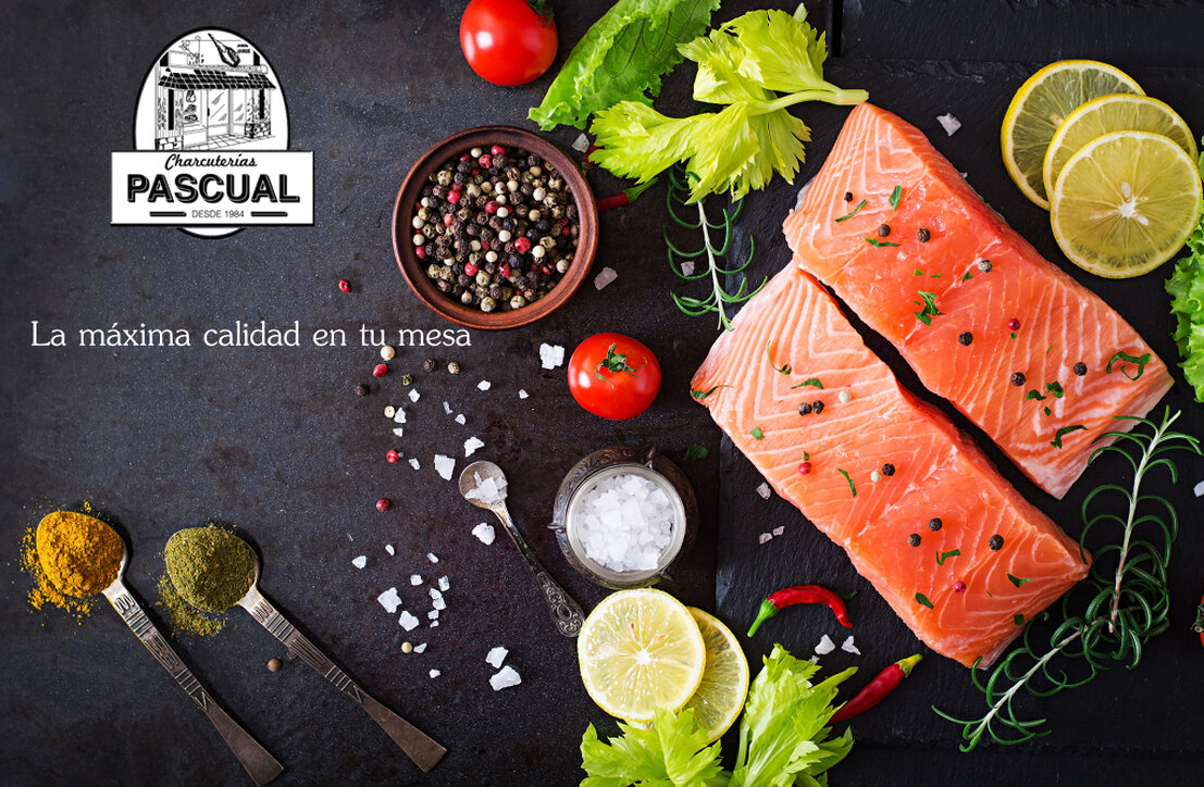 Láminas de salmón ahumado